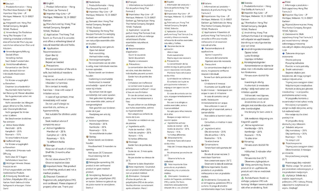 INALATORE ALLE ERBE THAILANDESI